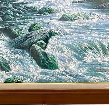Amazon.co.jp: 23-3622 着払い 岡 恵一 「清流」 サイズ:F20